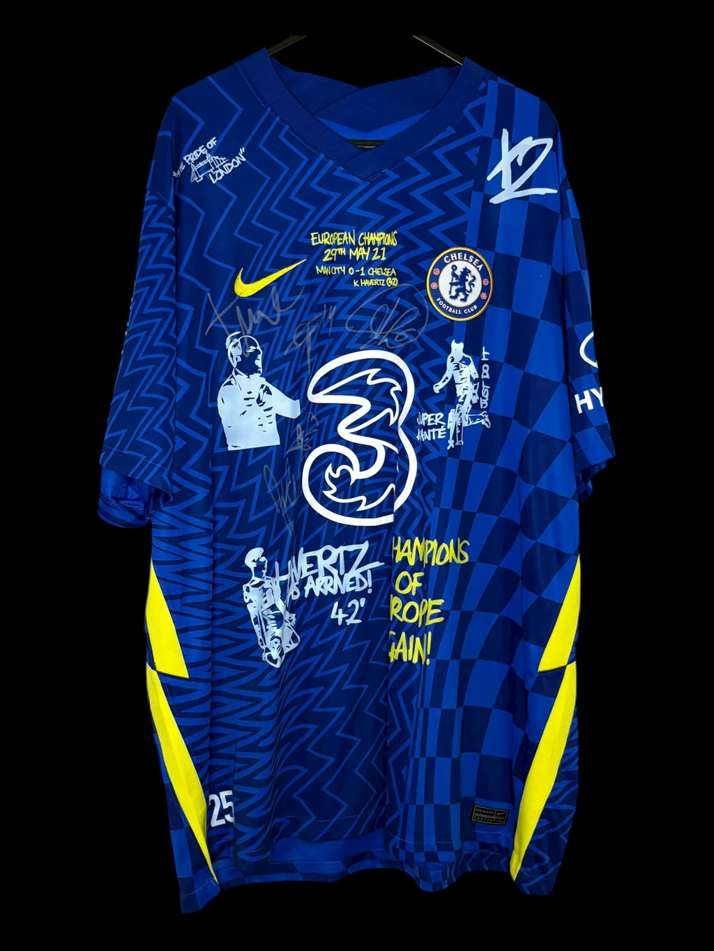 2021/22 MULTI SIGNED LIMITED EDITION SHIRT