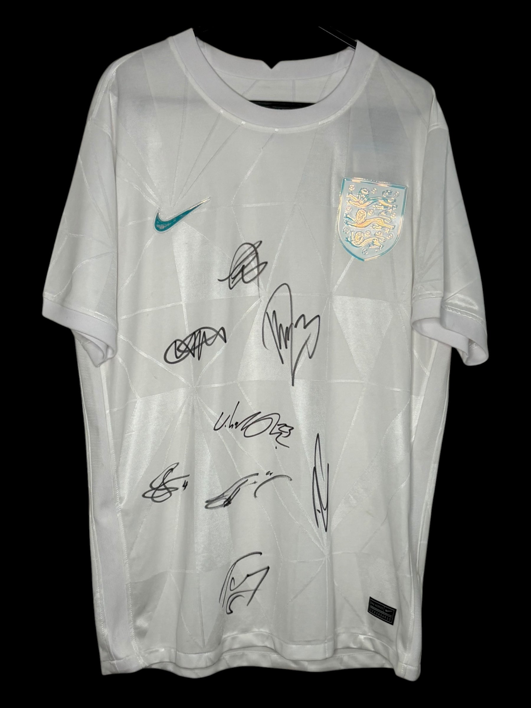ENGLAND MULTI SIGNED
