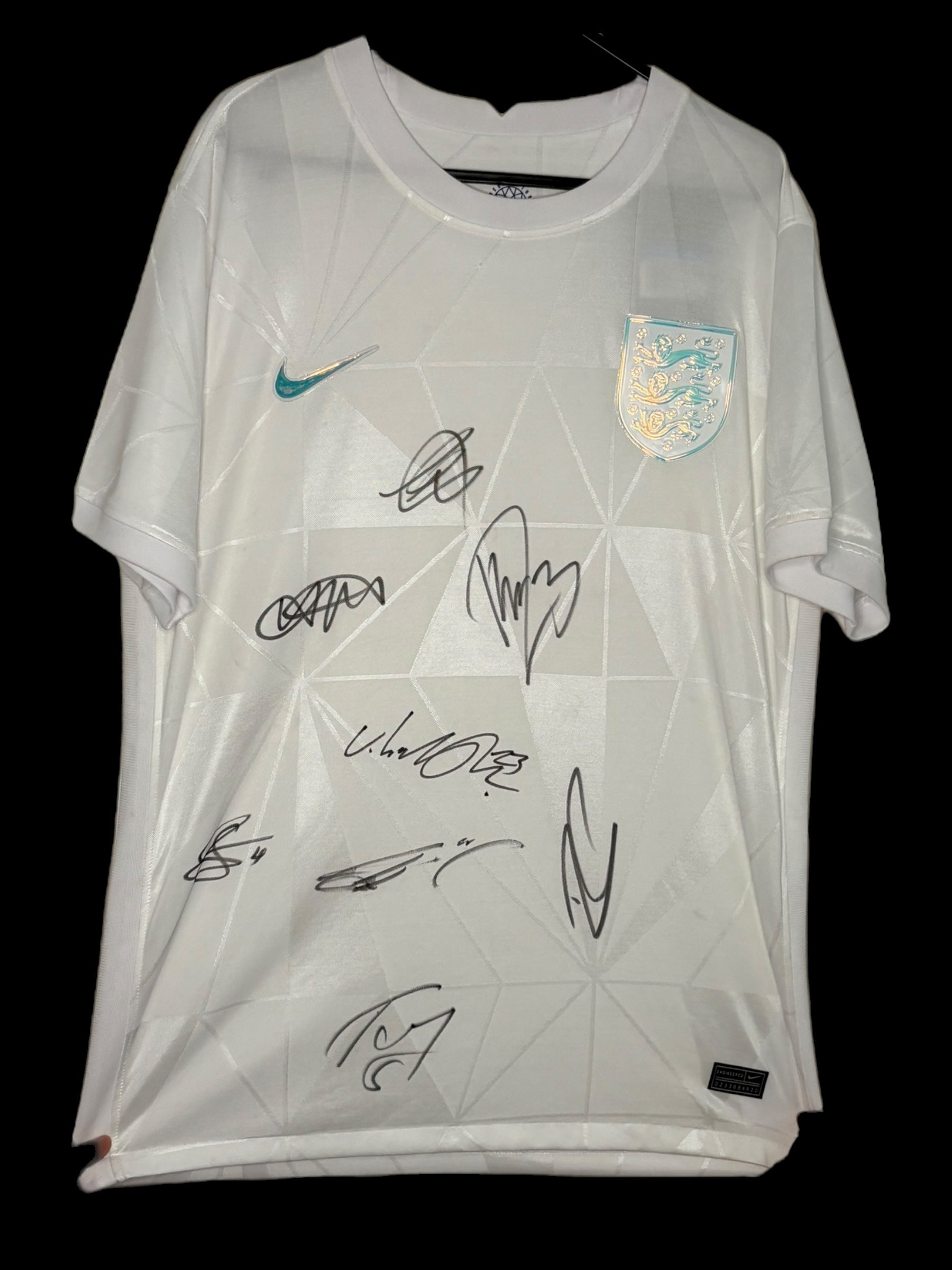 ENGLAND MULTI SIGNED
